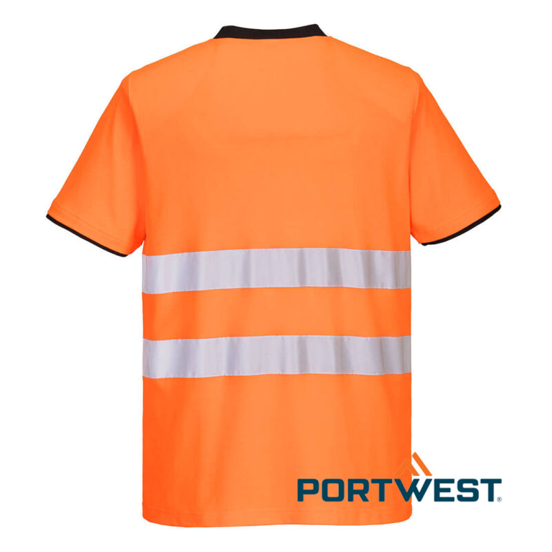 PW213 - T-Shirt Haute Visibilité Classe 1 L/S - Görsel 3