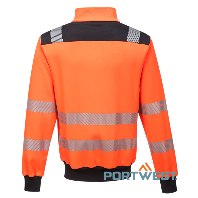 PW370 - PW3 Hi-Vis Sweatshirt Zippé - Görsel 3