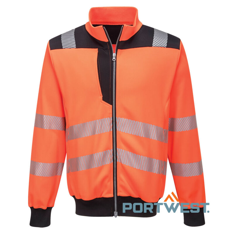 PW370 - PW3 Hi-Vis Sweatshirt Zippé - Görsel 2